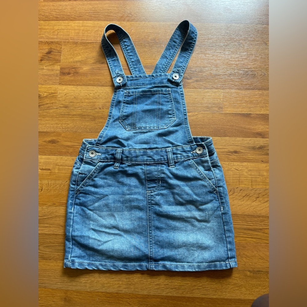 🩵 SQUEEZE 🩵 EUC Girls Denim Skirtall Size 10
